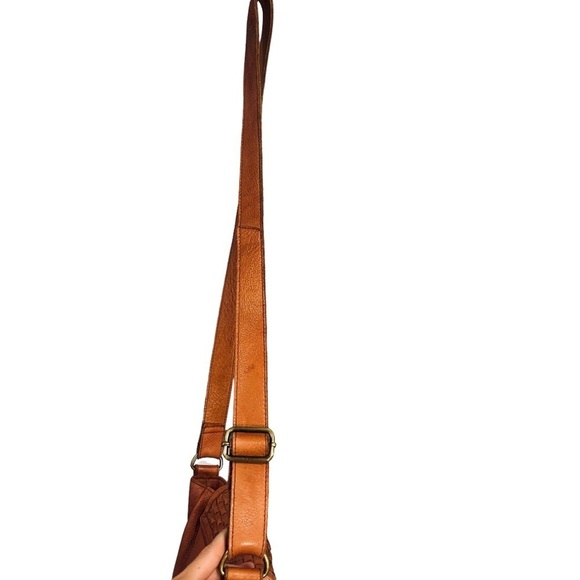 Valencia Holland woven leather crossbody bag Anthropologie - Picture 10 of 12